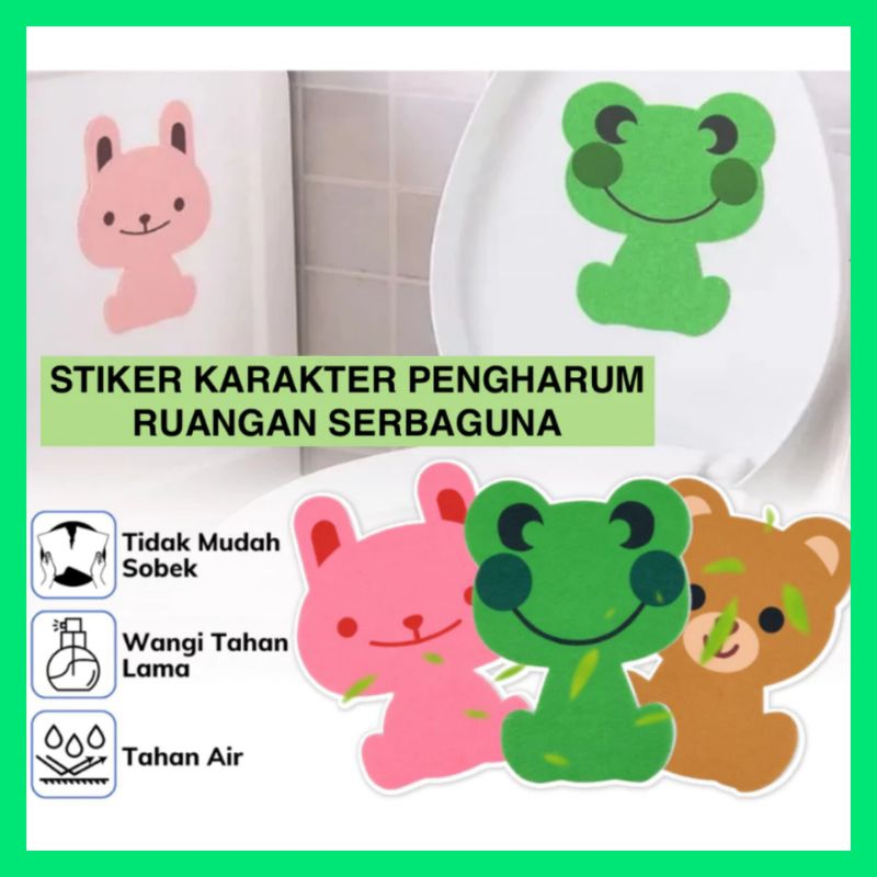 stiker pengharum toilet