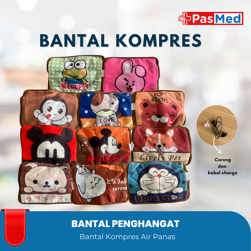 Bantal Air Panas electric bulu lembut / Kompres Air Listrik