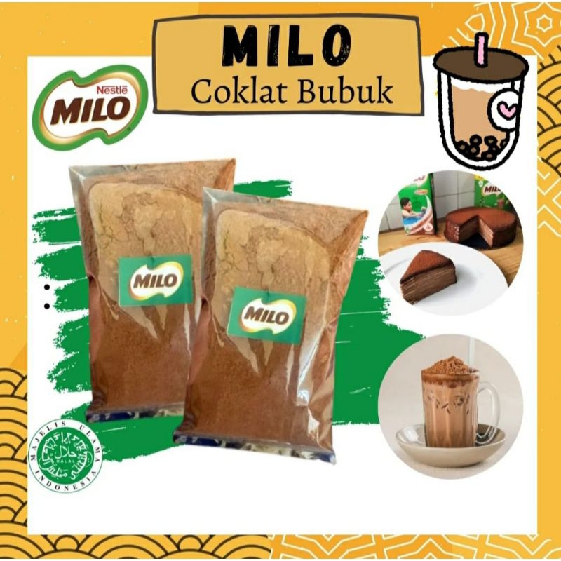 

susu bubuk milo repack kemasan 1kg