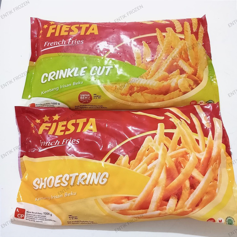 

Kentang Fiesta 1 kg / Entik Frozen Mart / Frozen Food Palembang