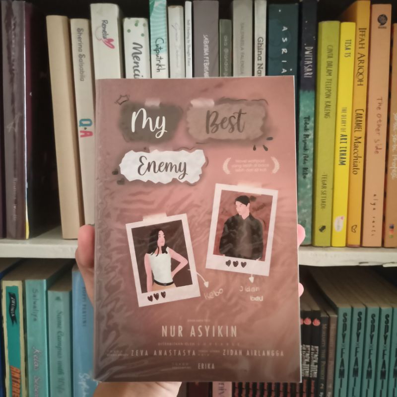 NOVEL MY BEST ENEMY PRELOVED ORIGINAL