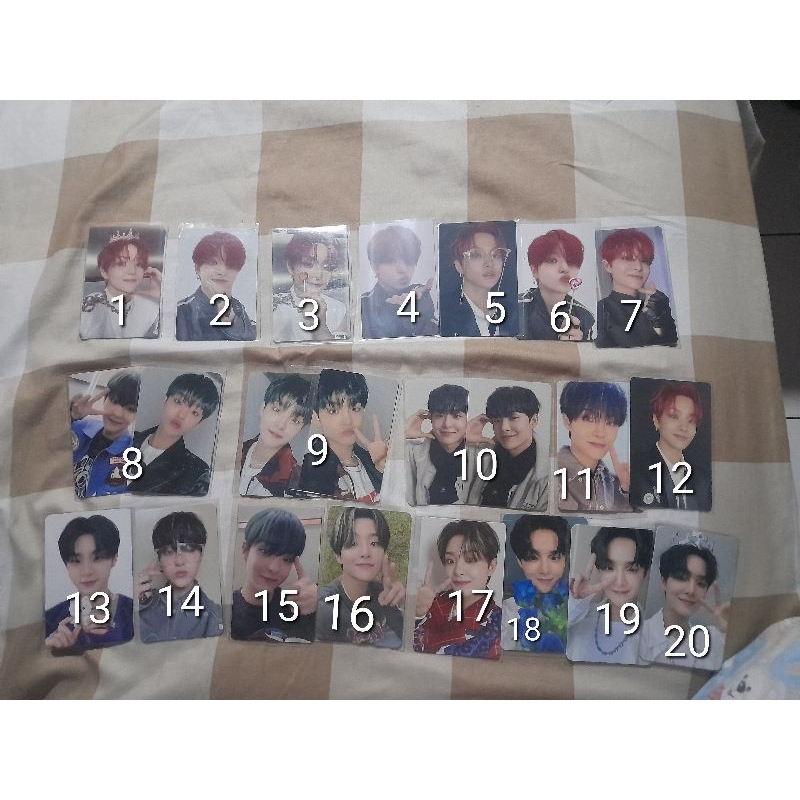 Photocard official jihoon treasure