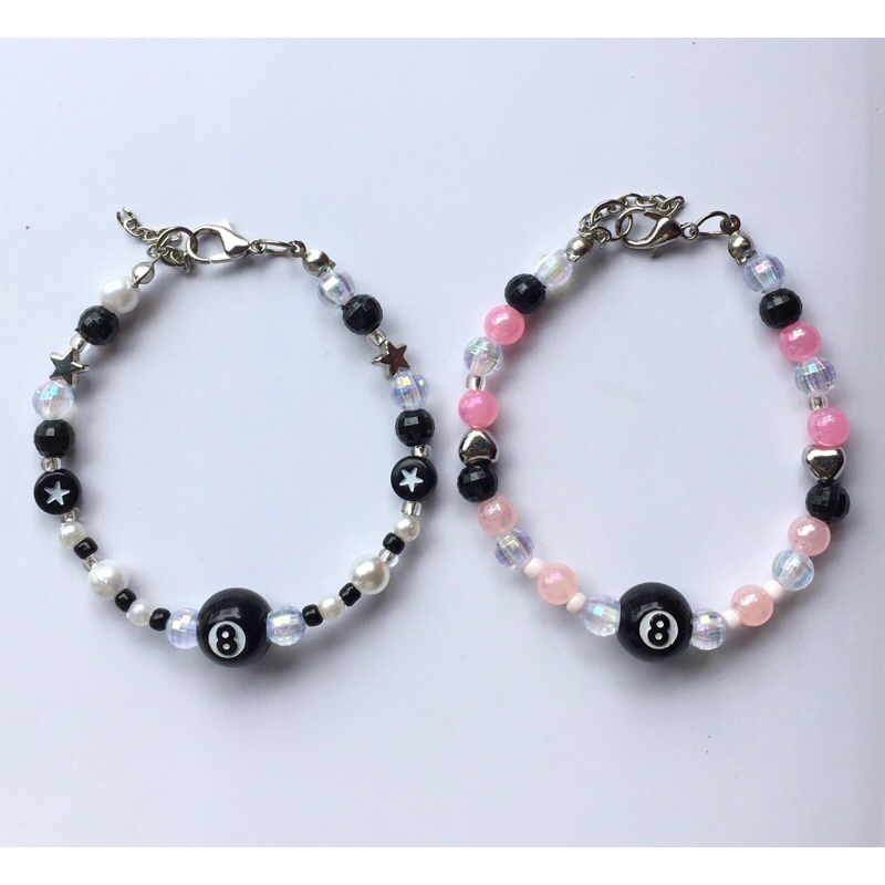 beads bracelet | gelang manik | couple billiard ver