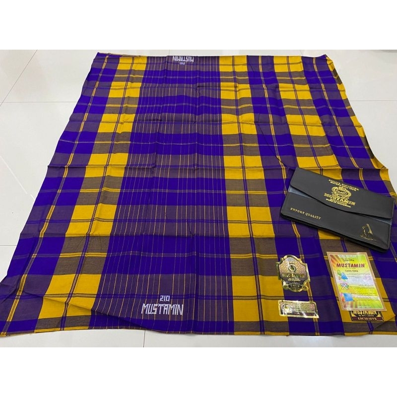 Sarung MUSTAMIN Full Sutra 210 Motif KDT