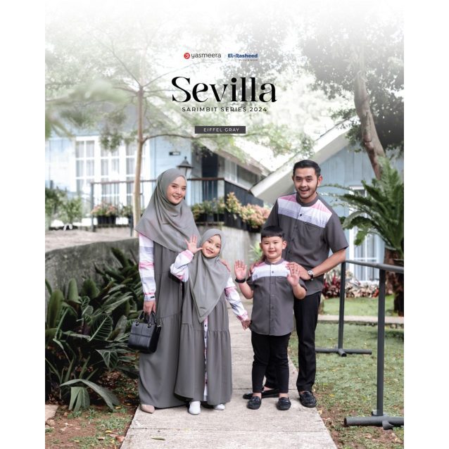 Sarimbit Yasmeera 2024 Sevilla Eiffel Gray
