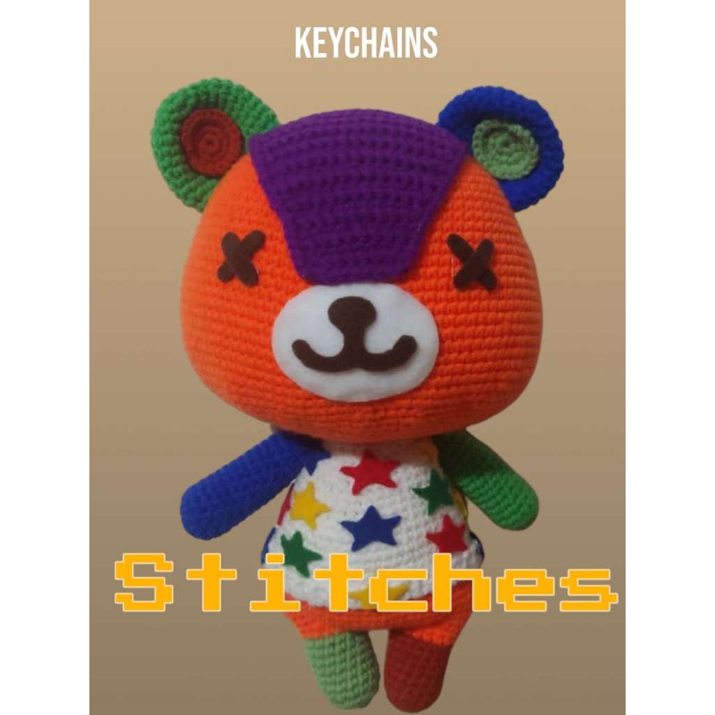 Boneka Animal Crossing Stitches Crochet Nintendo