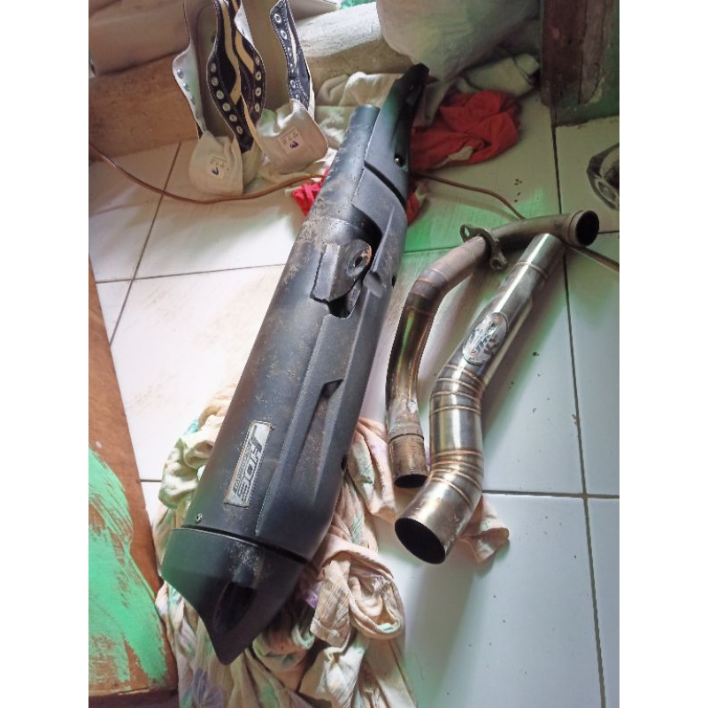 knalpot mx king v2 jhoe muffler