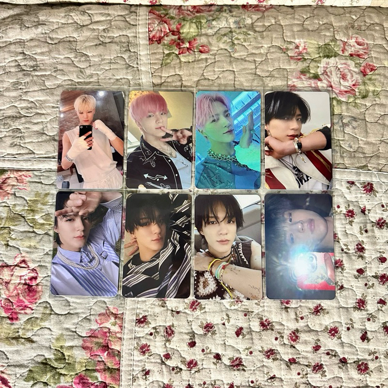 PHOTOCARD OFFICIAL LEE JENO NCT DREAM PC glitch mode hello future hot sauce selca selfie mirror pink