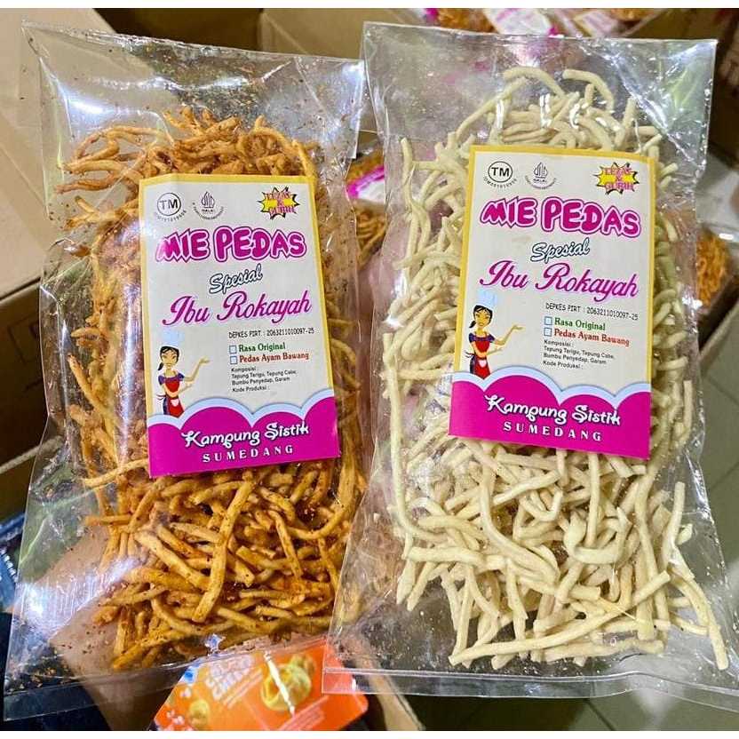 

Mie Sistik Pedas Spesial Ibu Rokayah 200gr