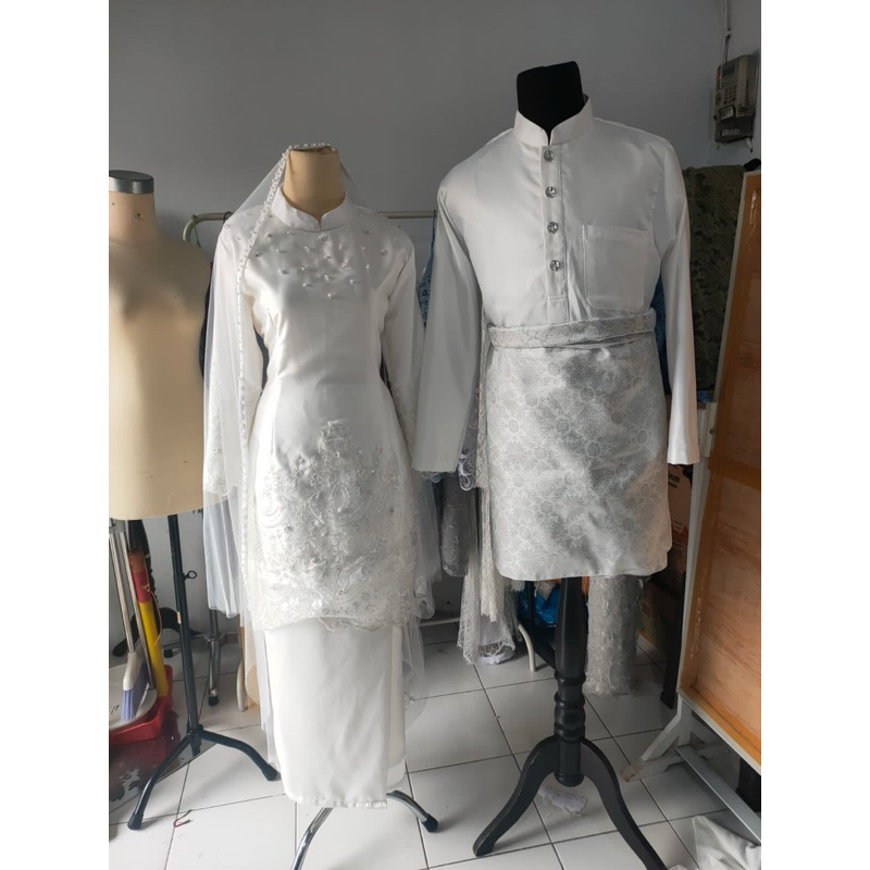 gaun pengantin muslimah malaysia melayu gaun akad gaun walimah wedding dress