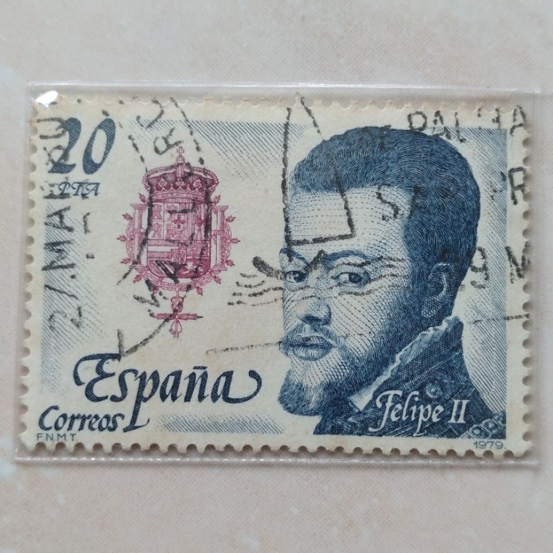 

Perangko Prangko Kuno Espana Spanyol Spain Felipe II 1979 - YN1148
