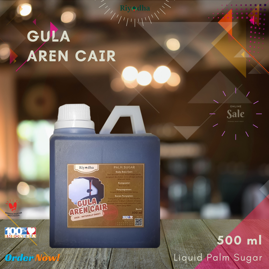 

Gula Aren Cair / Liquid Palm Sugar 500ml