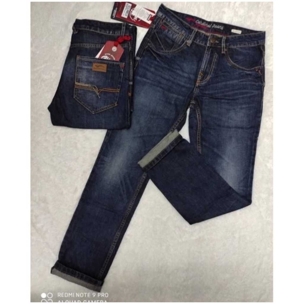 CELANA JEANS PANJANG CARDINAL CELANA JEANS PRIA STANDAR/CELANA PRIA KEKINIAN