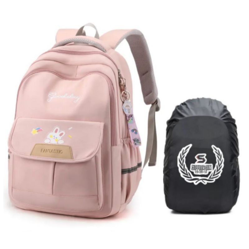TAS RANSEL ANAK GOODDAY TAS SEKOLAH PEREMPUAN SD SMP GRATIS JAS HUJAN