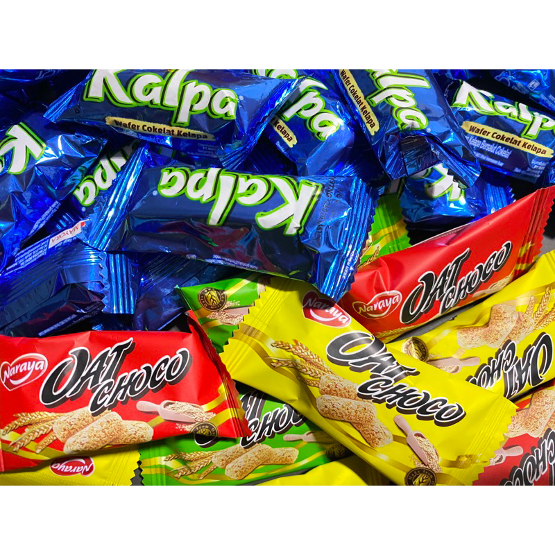 kalpa share it, naraya oat choco SATUAN ECERAN