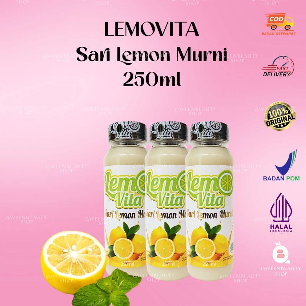 

Promo besar 25ml BPOM LEMOVITA Sari Lemon Murni Jus Lemon 1 Murni Jus Diet