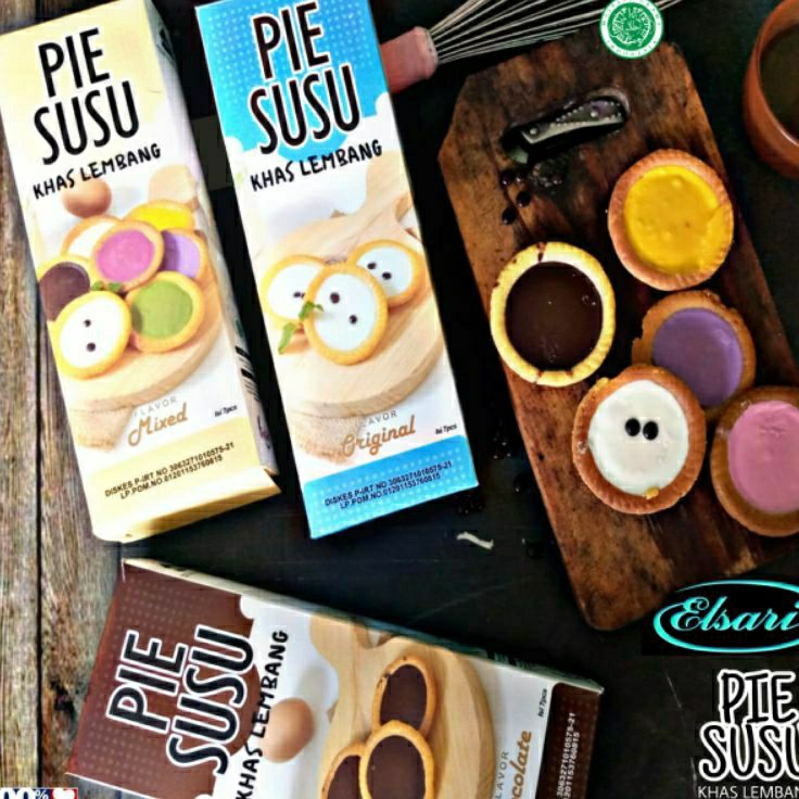 

Pasti Bisaa Pie Susu Lembang Isi 7 2 gram Elsari Bakery Pie Bandung
