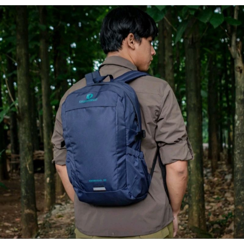 TAS PUNGGUNGPRIA WANITA BACKPACK GREENFOREST OOKAMI