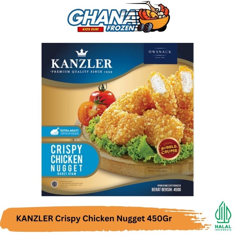 

KANZLER Crispy Chicken Nugget 450Gr