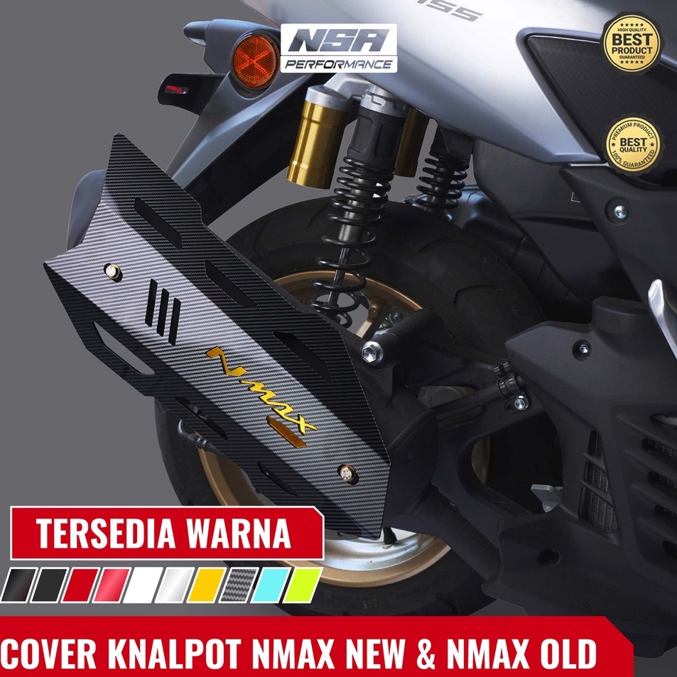 COVER KNALPOT NMAX OLD DAN NMAX NEW VARIASI NMAX 215223 COVER KNALPOT NMAX NEW NMAX OLD AKSESORIS NM