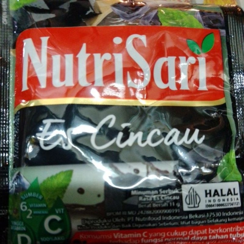 

Nutrisari Es Cincau