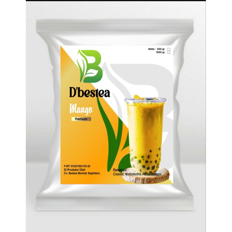 

Bubuk Minuman Rasa Mango Premium 1 Kg Powder Drink