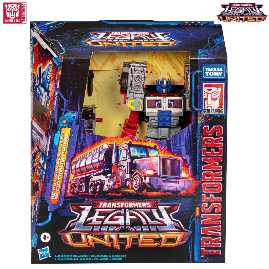 TRANSFORMERS Legacy United Leader G2 Universe Laser Optimus Prime Figure TFOF9184