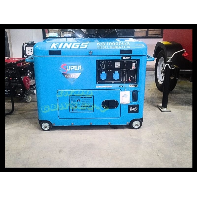 GENSET PORTABLE SUPER SILENT KINGS KG10000S 7000WATT