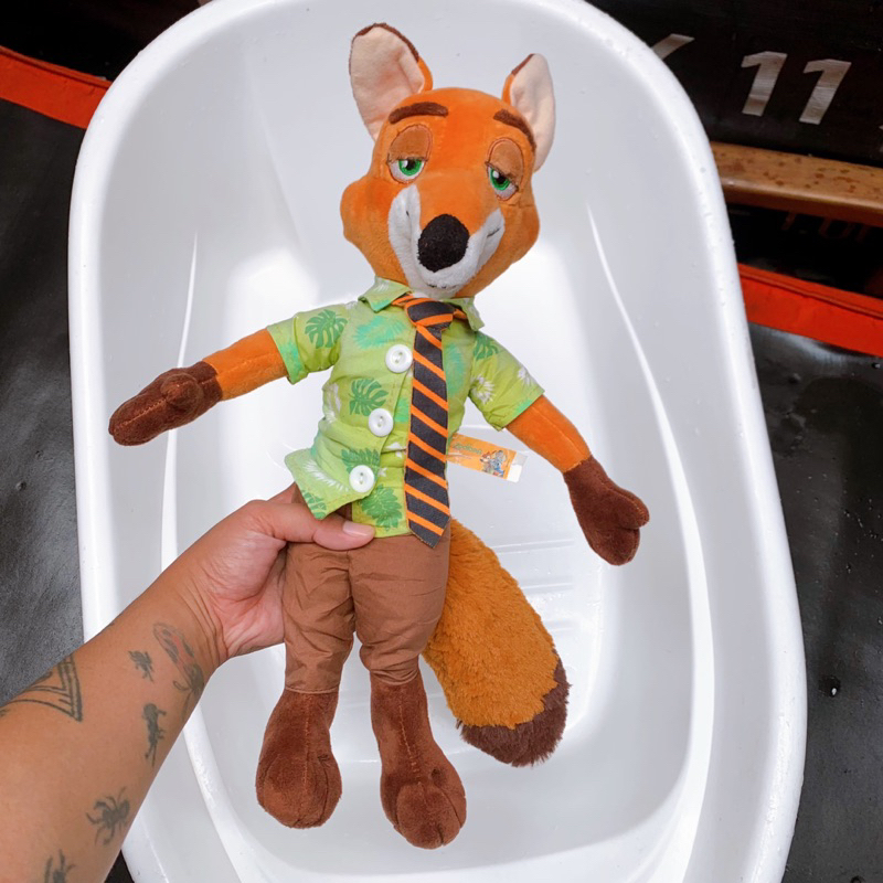 Boneka Nick Wilde Zootopia Preloved / Fox / Rubah