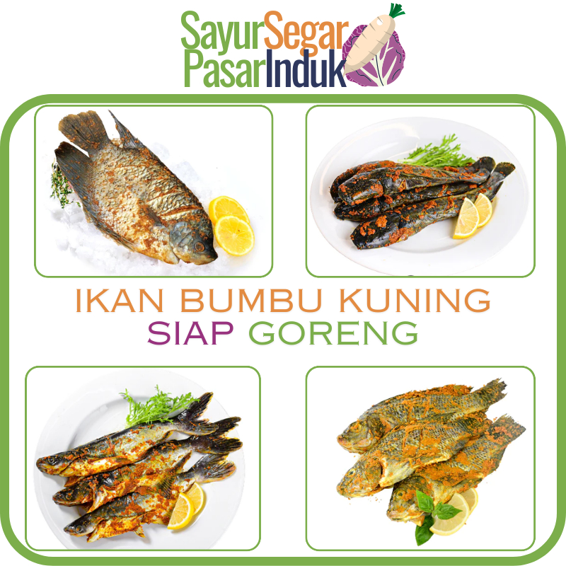 

Ikan Segar Bumbu Kuning Siap Goreng