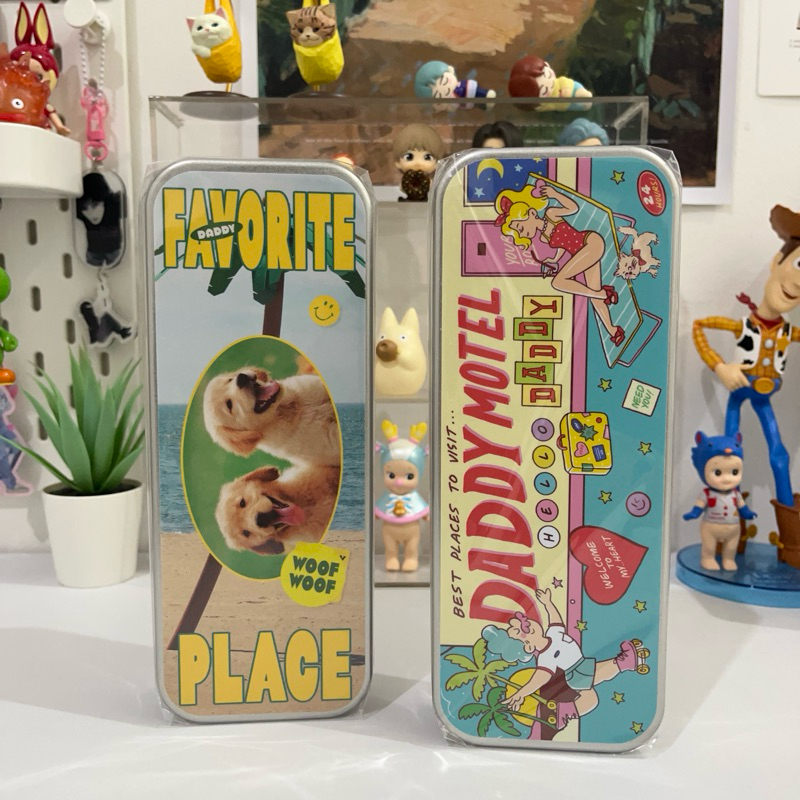 

tin case daddy and the muscle academy