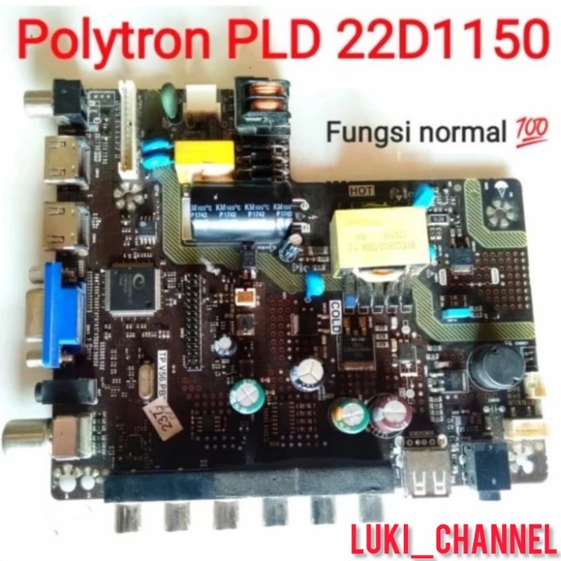 MB MAINBOARD TV LED POLYTRON PLD22D1150 22D1150 PLD22T1150 22T1150