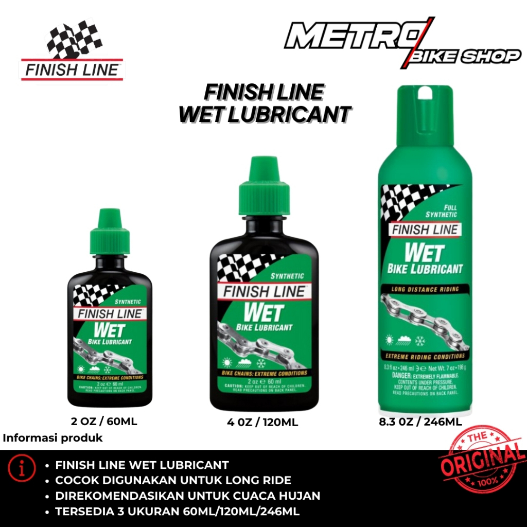 Pelumas rantai finish line cross country oli rantai sepeda roadbike MTB