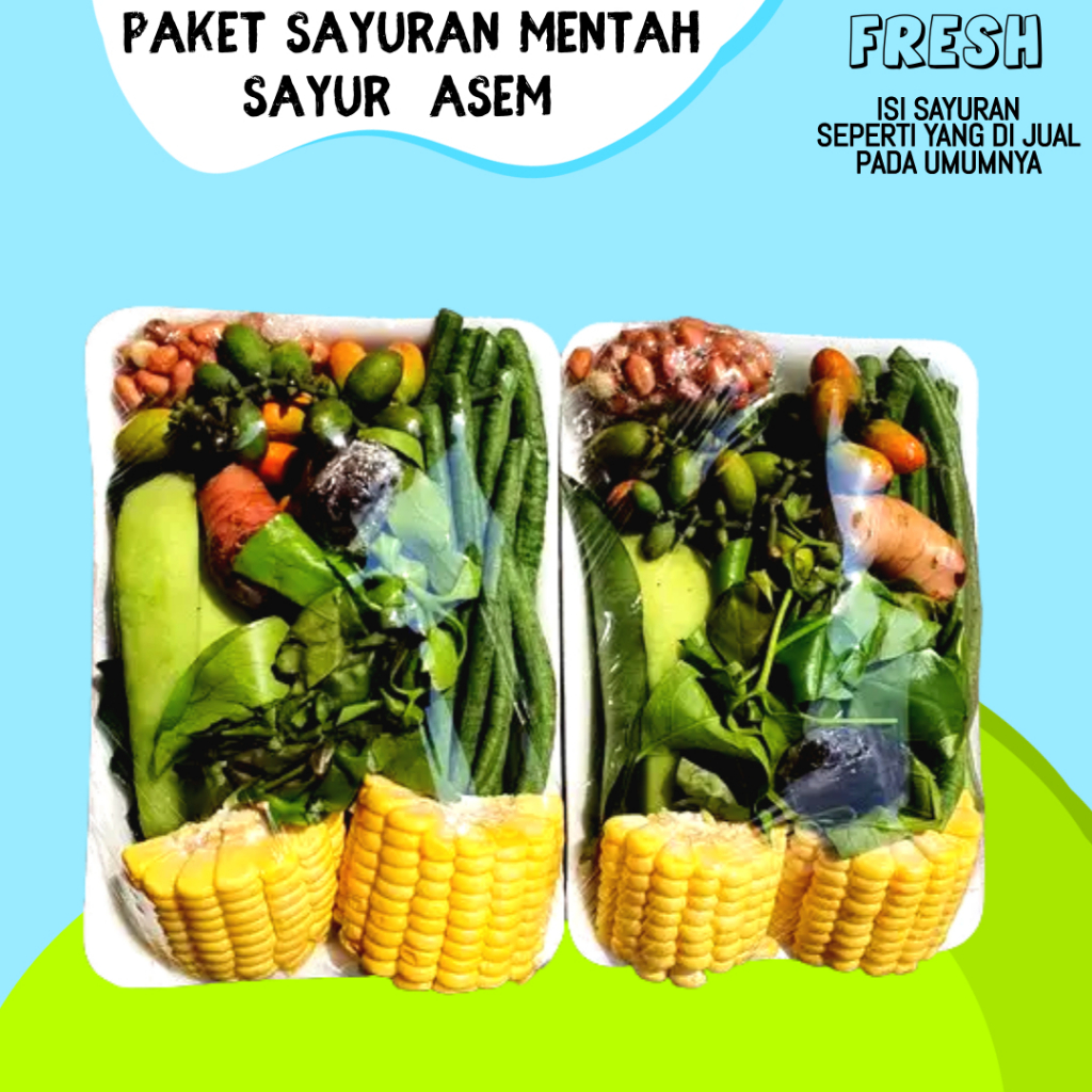 

Paket Sayuran Sayur Asem Asam Segar Fresh Murah