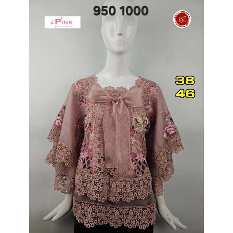 Atasan Blouse Pink Butik Premium Import Bangkok