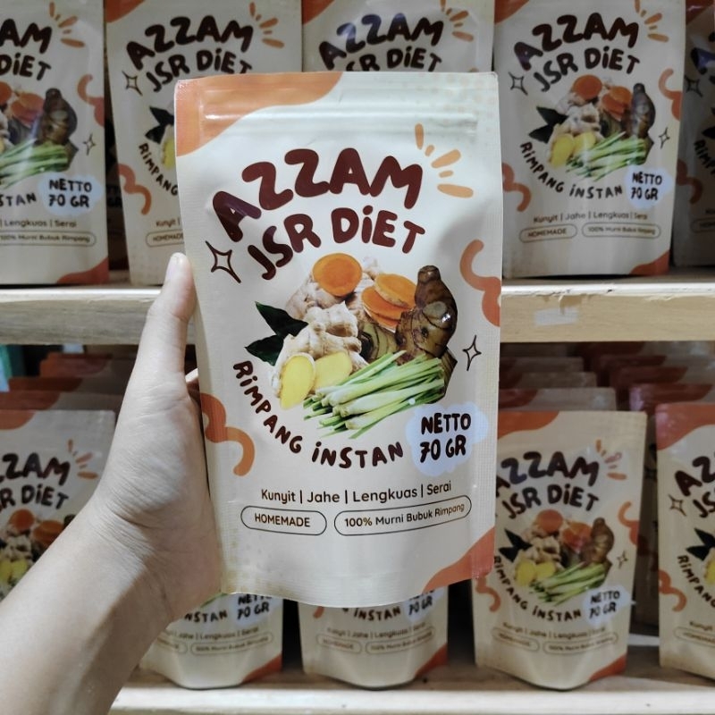 AZZAM JSR DIET | JSR ULTIMATE | JSR | Bubuk Rimpang | Rimpang Instan