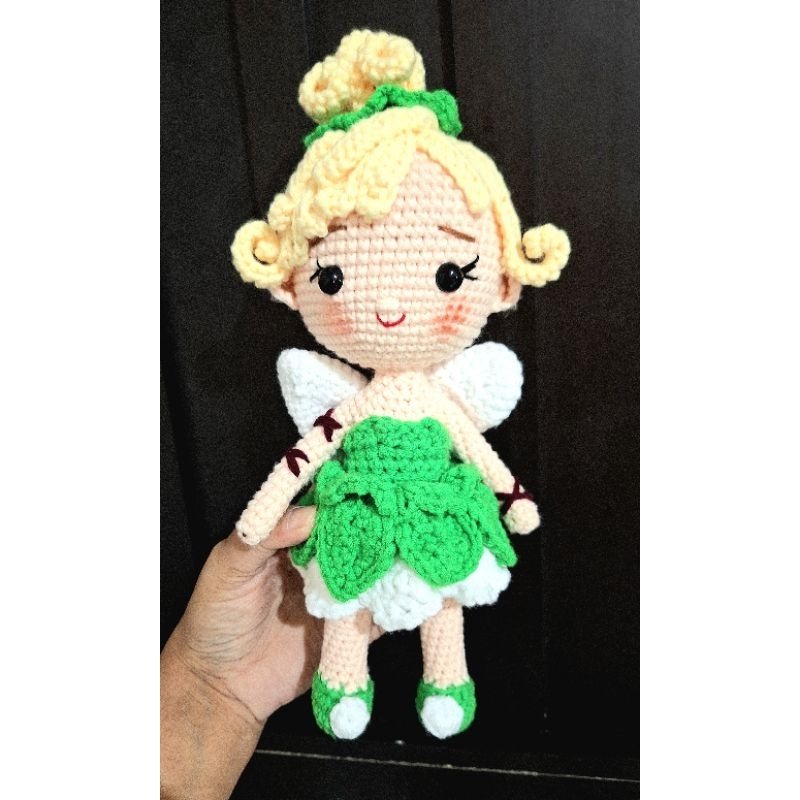 Boneka Rajut Amigurumi Tinkerbell