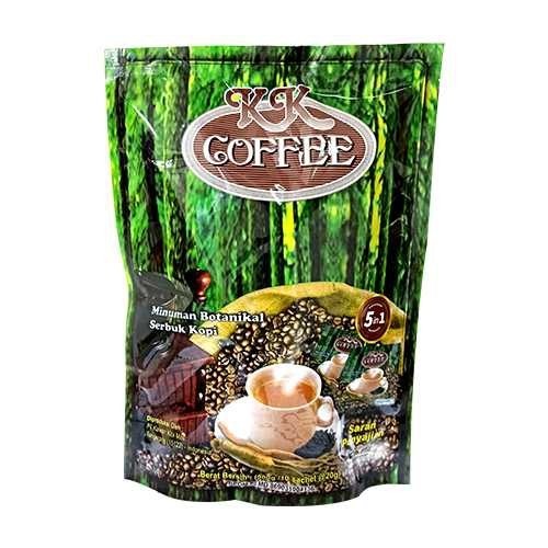 

KK COFFEE 5 IN 1 KOPI (10 SACHET) Minuman Botanikal Baik Untuk Kesehatan Tubuh Serbuk Kopi KK Indonesia Original