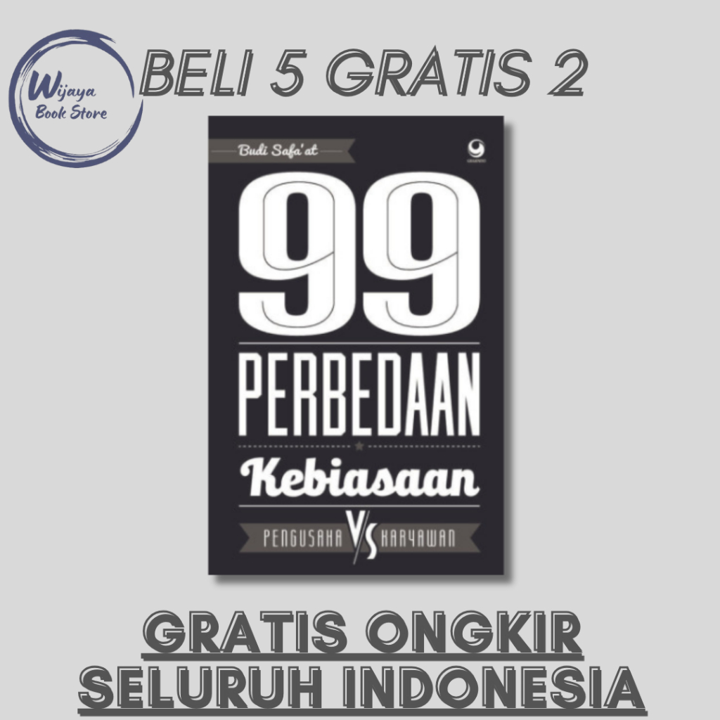 

99 PERBEDAAN KEBIASAAN PENGUSAHA VS KARYAWAN (BUDI SAFAAT)