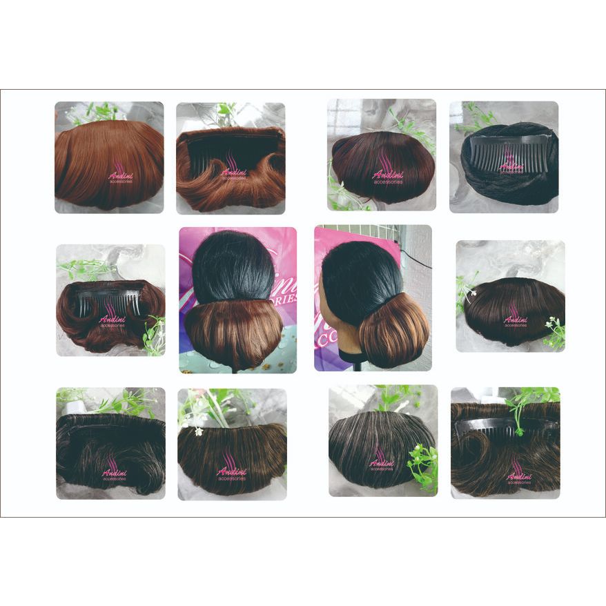 Sonya Polos/sirkam polos/sanggul sirkam