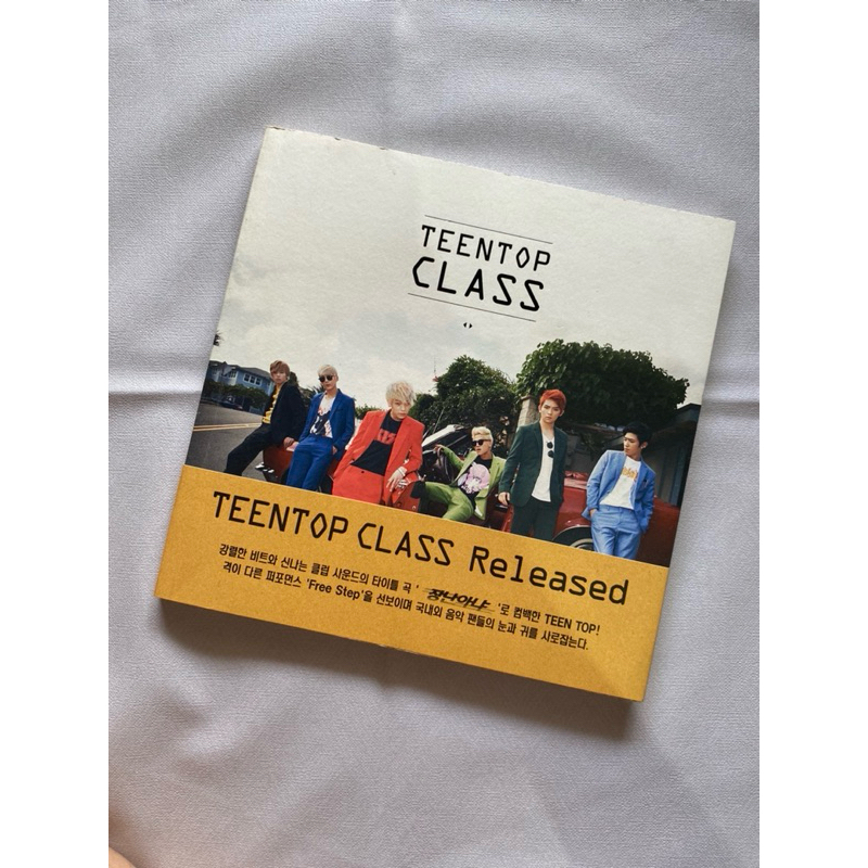 Album Teen Top Teentop Unsealed Preloved