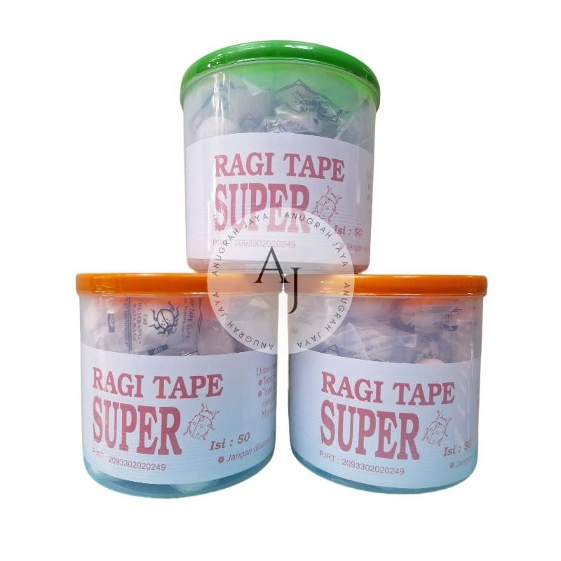 (GROSIR) Ragi Tape Super Cap Kumbang Tapai Singkong/Ketan/Peuyeum