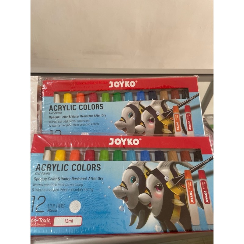 

Cat Acrylic Joyko 12 warna ( 12ml )