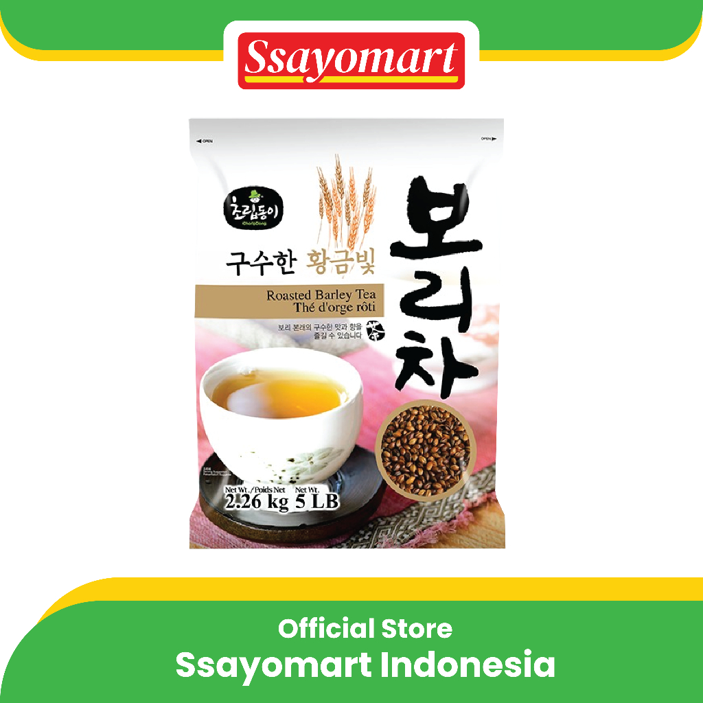 

Choripdong Roasted Barley Tea - Minuman Teh Barli Korea 2.26kg