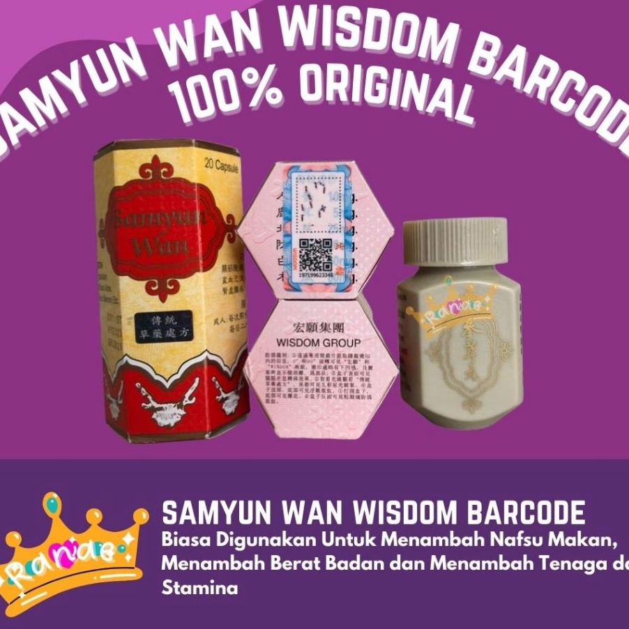 

Penjualan TerbaikCOD Samyunwan Original Herbal Wisdom Bercode
