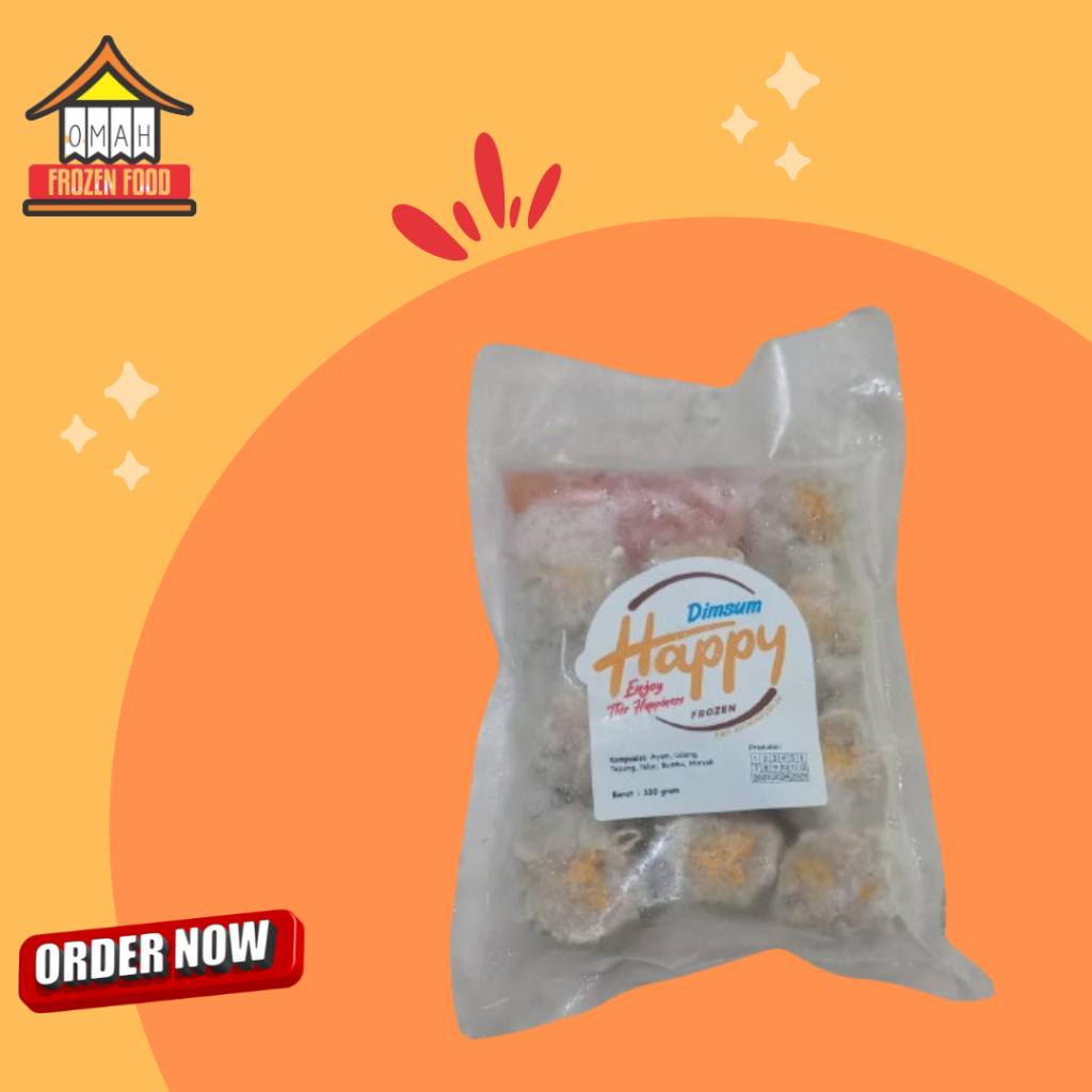 

Dimsum Ayam Happy isi 10pc (NON COD DILUAR KOTA JATENG)