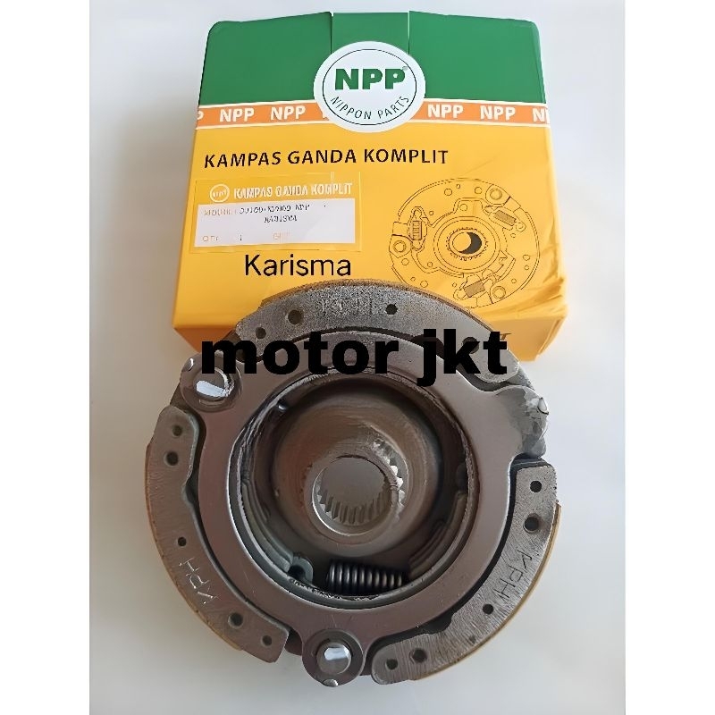 Kampas ganda komplit otomatis assy Karisma supra x 125 Npp