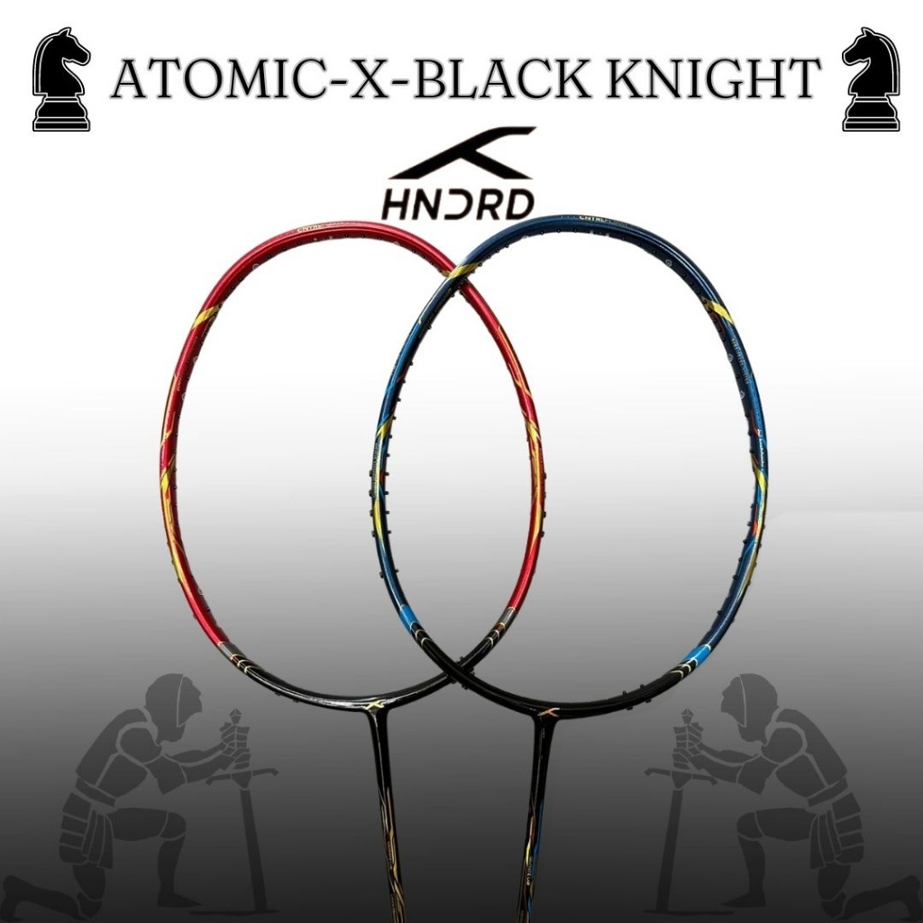 Raket Badminton Bulutangkis Hundred Atomic X Black Knight