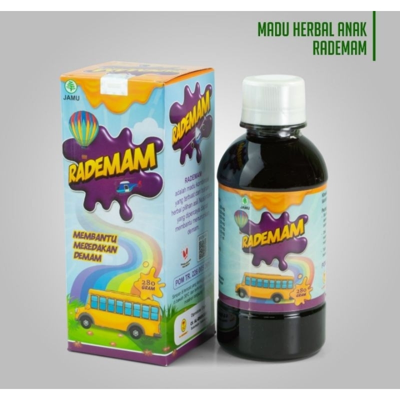 

Madu herbal anak rademam 280gram
