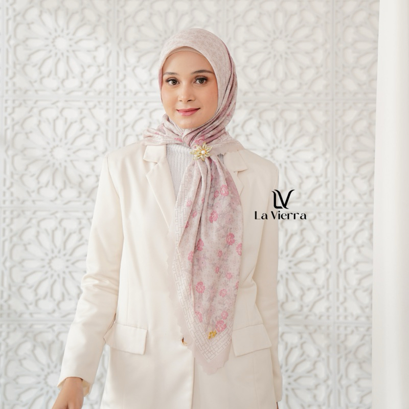 La Vierra - Ameera Series Hijab Segiempat Printing